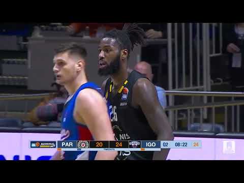 AdmiralBet ABA League 2021/22 highlights, Round 23: Partizan NIS - Igokea m:tel (19.3.2022)