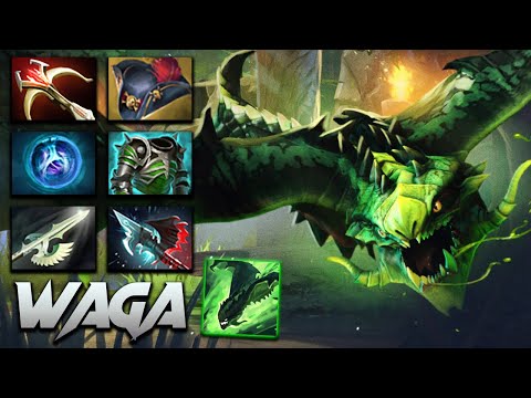Waga Viper Super Carry - Dota 2 Pro Gameplay [Watch & Learn]
