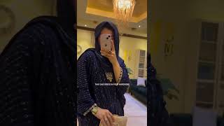 Blue Embroidered Chiffon Kaftan - Video 1