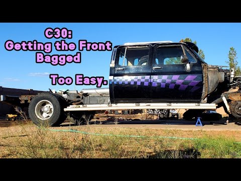 C30 Squarebody: Getting Bags on the Front