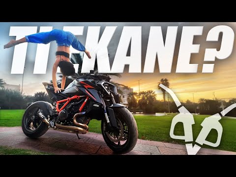 ΚΑΤΑΚΟΡΥΦΟ Πάνω στο ΚΤΜ 🔥 1390 Super Duke R Evo SC PROJECT