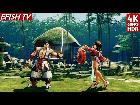 Haohmaru vs Wu Ruixiang (Hardest AI) - Samurai Shodown
