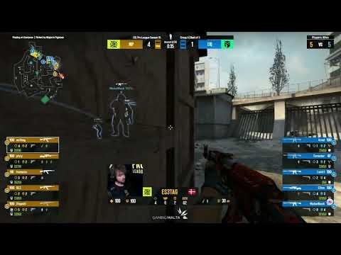 phzy 1v3 clutch vs Entropiq on ESL PRO LEAGUE SEASON 15