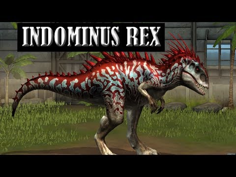 INDOMINUS REX MAX LEVEL 40 - Jurassic World The Game