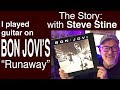 Bon Jovi I Runaway I Guitar Solo Lesson I Steve Stine I Tim Pierce