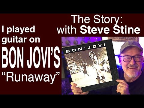 Bon Jovi I Runaway I Guitar Solo Lesson I Steve Stine I Tim Pierce