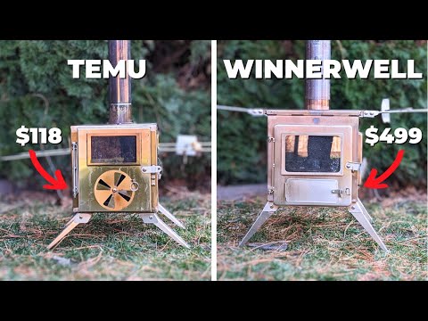 CHEAP vs EXPENSIVE Hot Tent Stove Comparison