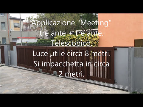 motori a scomparsa per cancelli scorrevoli