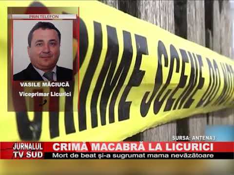 Crima macabra la Licurici