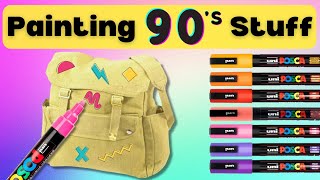 Customizing a Bag with Posca Pens