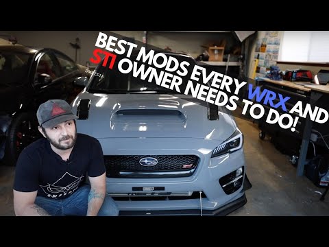 First 5 Mods Every WRX or STI Owner Should Do