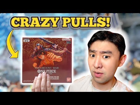 *NEW- OPENING MY SEALED BOOSTER BOX OF OP-02 PARAMOUNT WAR!!