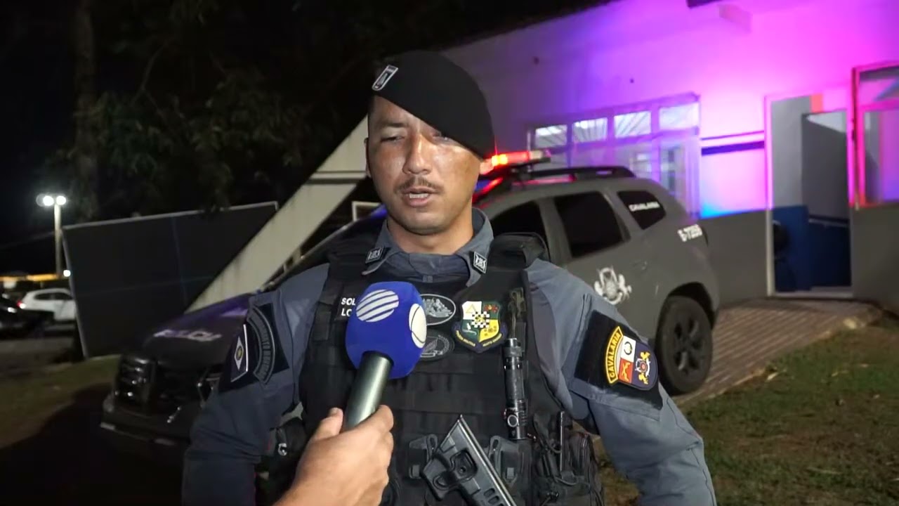 Cavalaria prende homem com mandado de prisão em Lucas do Rio Verde por extorsão