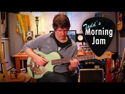 Fingerstyle on National RESOTONE RESONATOR-  Morning Jam 264