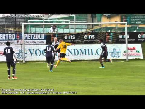 Testspiel: VfB Auerbach - U.S. Soccer Academy 2:1 (1:0) am 10.07.2013