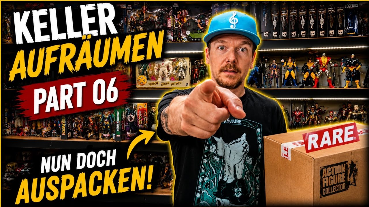 Update zur aktuellen Situation - Actionfiguren Sammlung im Keller | Part 06