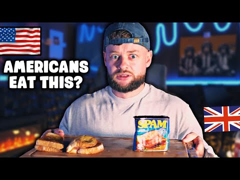 Brite probiert zum ersten Mal amerikanischen SPAM (Spam Grilled Cheese)
