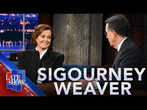 席格妮·薇佛在詹姆斯·卡麥隆《阿凡達》系列電影中，透過綠幕找到了全然的解放！ (Sigourney Weaver Finds Freedom In Front Of A Green Screen In James Cameron's "Avatar" Films)