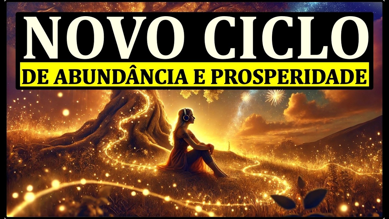 VOCÊ TERÁ UM 2025 ABENÇOADO! NOVO CICLO DE ABUNDÂNCIA E PROSPERIDADE | AFIRMAÇÕES POSITIVAS