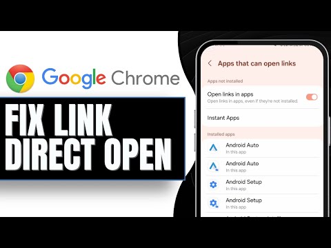 How To Fix Link Direct Open On Browser | Problem Fixed