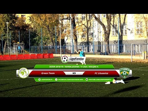Liga Fanów: Green Team - FC Lituanica (jesień 2018)
