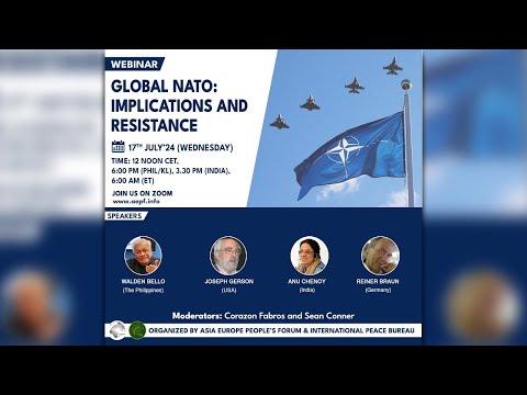 Webinar: Global NATO - Implications and Resistance