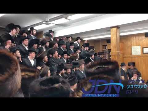 First Shabbos with Amshinov US Rebbe in NY - Sivan 5780