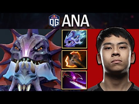 OG.ANA SMURF SLARDAR WITH SILVEREDGE-MOON SHARD - DOTA 2 7.31 GAMEPLAY