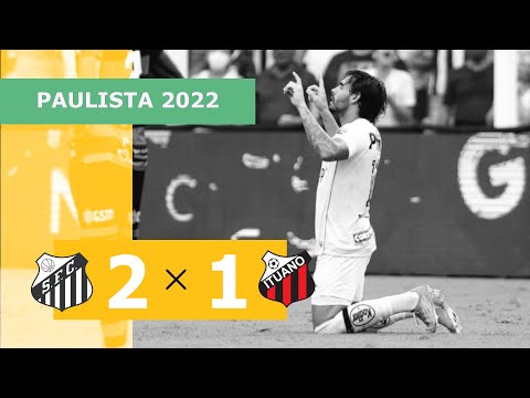 Santos 2 x 1 Ituano - Gols - 13/02 - Campeonato Paulista 2022