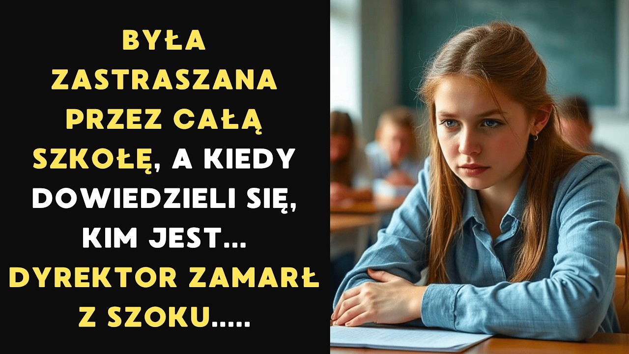 BYŁA WYŚMIEWANA W SZKOLE, A KIEDY DOWIEDZIANO SIĘ, KIM JEST, NAWET DYREKTOR SZKOŁY ZAMARŁ....