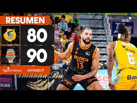 Dreamland Gran Canaria - Valencia Basket (80-90) RESUMEN | Liga Endesa 2025-26