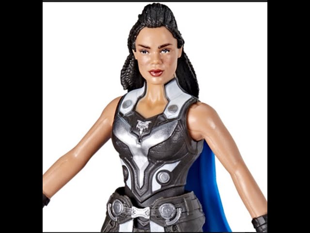 Vídeo relacionado con Marvel Hasbro Legends Thor: Love and Thunder 6-Inch King Valkyrie Action Figure, 1 Accessory, 2 Build-A Figure Elements, F1407