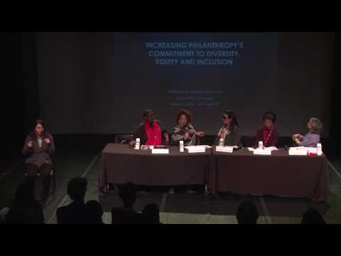 Dance/NYC 2017 Symposium: Increasing Philanthropy's Commitment to Diversity, Equity & Inclusion