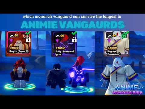 How far can Monarch vanguards reach in infinite mode in ANIME VANGUARDS "partt 1"