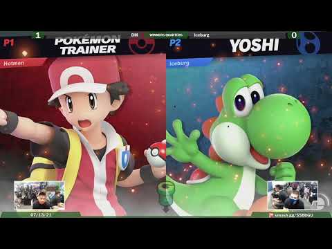 SU@GU 7-13 (Winner's Quarters): DM (Charizard) Vs. Iceburg (Yoshi)