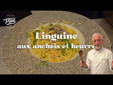 RECETTE Linguine aux anchois et beurre / FR