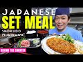 Behind the Counter at a Japanese University Set Meal Restaurant