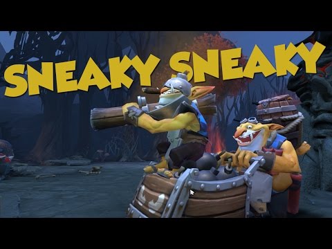 TECHIES IS SNEAKY SNEAKY! - DotA 2 Funny Moments + Arcana & Seagate Giveaway