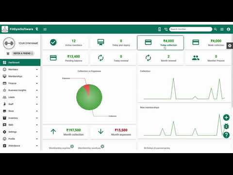 FitGymSoftware Live Demo | Gym & Fitness Center Software