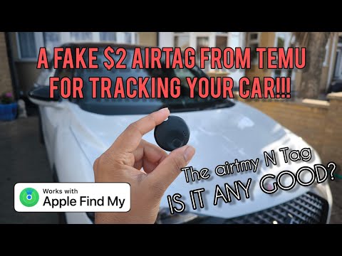 How to use a $2 AirTag from Temu to track your car! BUT IS IT ANY GOOD? The Airtmy N Tag Review