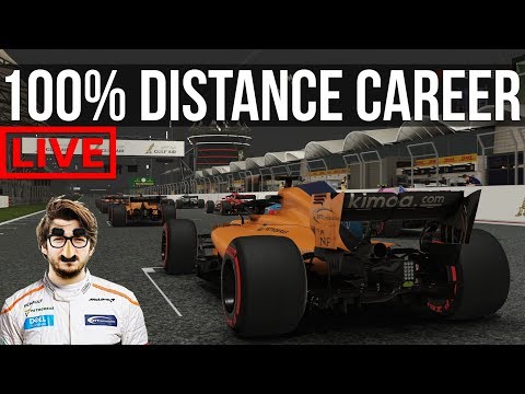 F1 2018 - 100% Distance Career Mode | Round 2: Bahrain