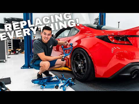 2022 GR86 gets FULL SUSPENSION replacement!
