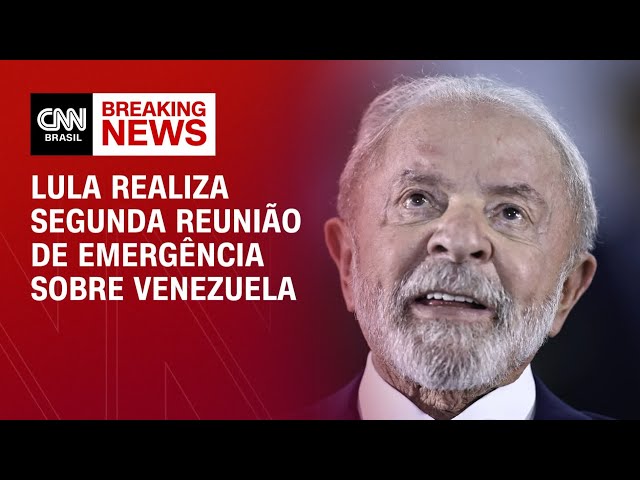 Lula coordena segunda reunião de emergência sobre situação da Venezuela