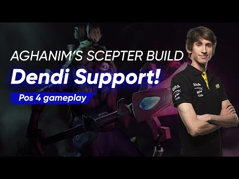 Dendi plays Dazzle with Aghanim's Scepter | Full Gameplay Dota 2 7.28