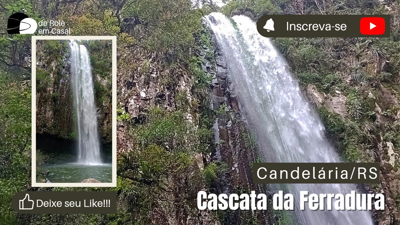 Viagem à Candelária/RS - Cascata da Ferradura