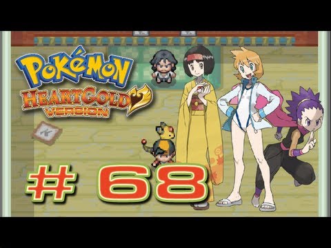 Pokémon HeartGold - # 68 ( Revancha con Lideres de Kanto " Erika , Misty e Sachiko " )