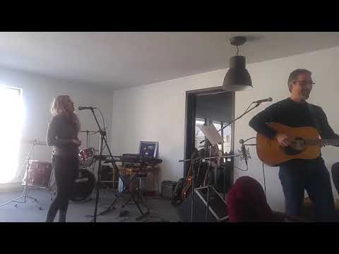 Michaela Cahill - BTS - Practicing Hallelujah