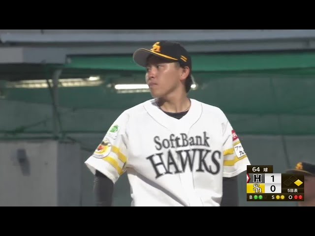 【ファーム】ホークス・三浦瑞樹 6回87球1失点無四球と充実した内容のピッチング!!  2024年9月21日 福岡ソフトバンクホークス 対 くふうハヤテベンチャーズ静岡