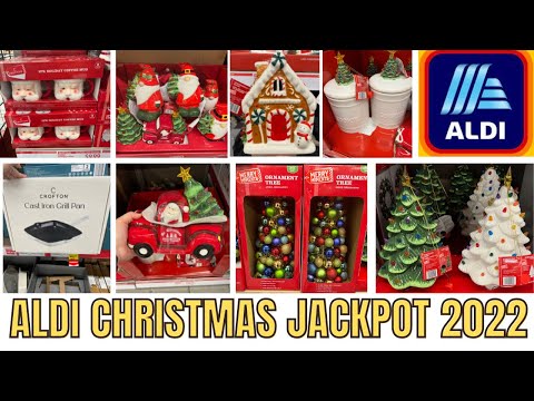 ALDI 🎄CHRISTMAS 2022 ~ JACKPOT CHRISTMAS AT ALDI IN FUN FINDS ISLE & AMAZING CLEARANCE