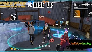 Free fire max x rise up l gameplay part-2 #viral #freefiremax #garenafreefire #riseup